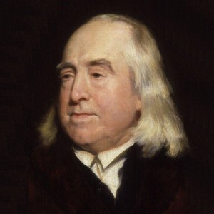 O filósofo Jeremy Bentham (Foto: Francisca Rodrigues)