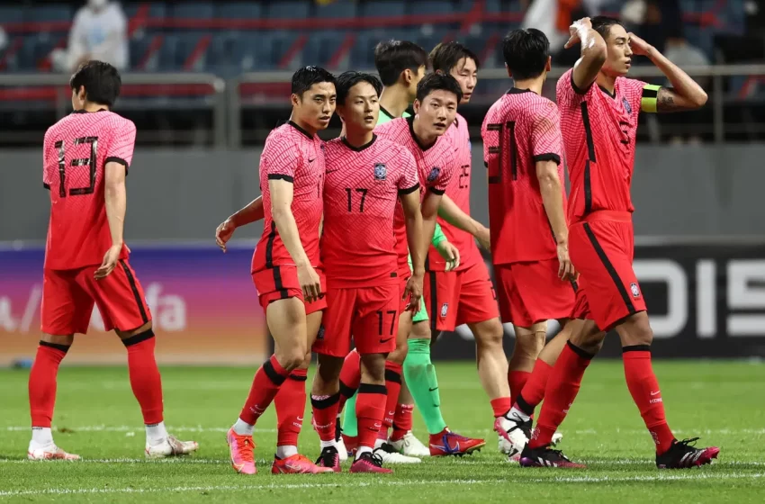 Seleção coreana - Crédito futebol na veia