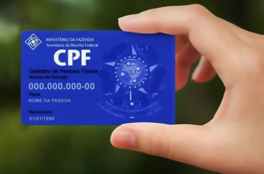 Sancionada lei que torna CPF único registro de identificação 