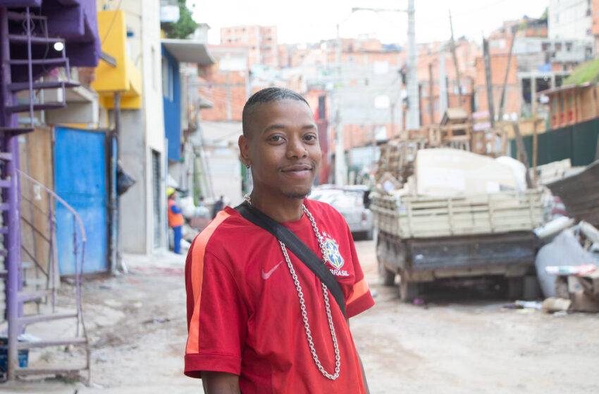  “Eu amo Paraisópolis, o senso de comunidade aqui é muito forte”, diz Huey
