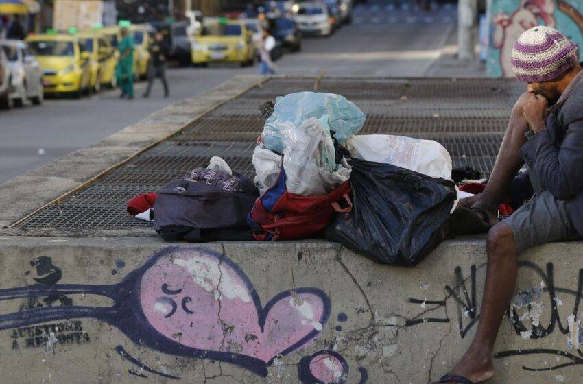  São Paulo registra aumento de quase 40% da população de rua