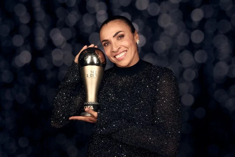  Marta imortalizada na FIFA: prêmio de gol mais bonito do futebol feminino leva seu nome