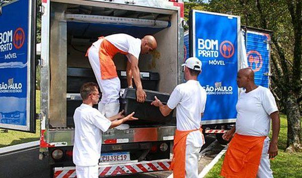 Bom Prato Móvel leva refeição a R$1 para Caucaia do Alto
