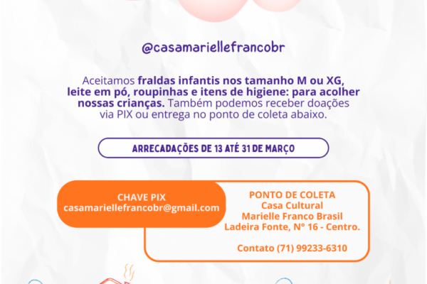 Casa Marielle Franco amplia acolhimento a mulheres em risco em Salvador