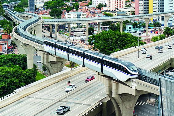 Linha 17-Ouro liga Congonhas ao Metrô e integra Paraisópolis
