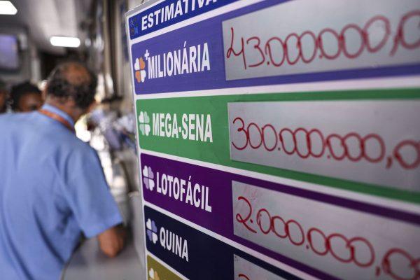 Mega-Sena da Caixa Econômica Federal acumula prêmio para R$ 45 milhões
