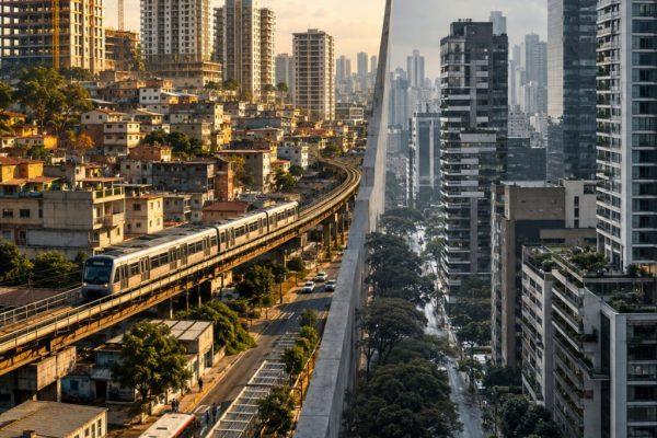 Preços de imóveis nas periferias de São Paulo sobem quase 80% segundo dados da Kinvo