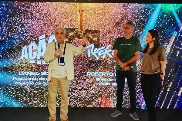 Roberto Medina e Daniel Souza anunciam combate à fome para Rock in Rio 2026
